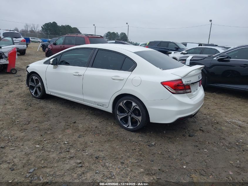 2015 Honda Civic Si VIN: 2HGFB6E5XFH702540 Lot: 43950540