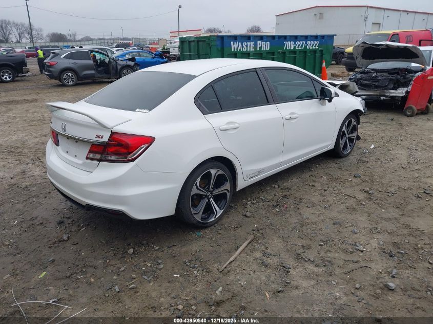2015 Honda Civic Si VIN: 2HGFB6E5XFH702540 Lot: 43950540