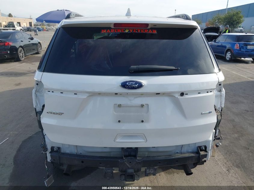 2016 Ford Explorer Sport VIN: 1FM5K8GT0GGD29650 Lot: 43950543