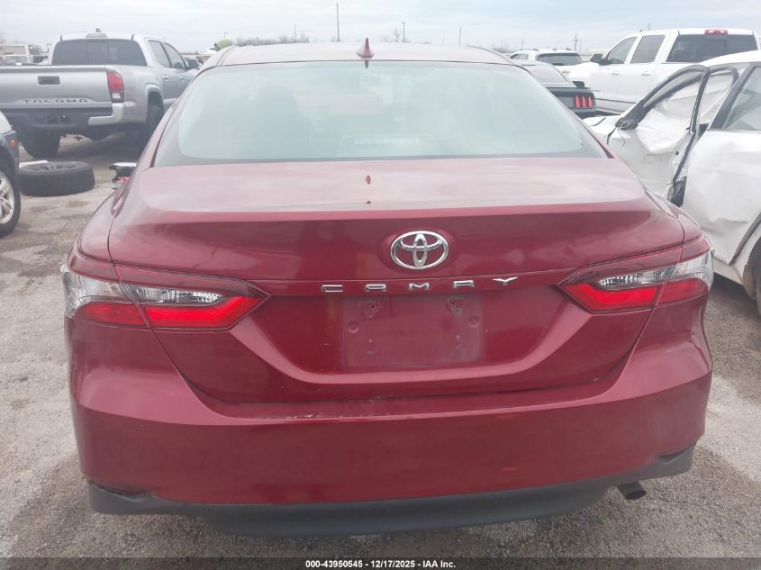 2021 Toyota Camry Le VIN: 4T1C11AK7MU475283 Lot: 43950545