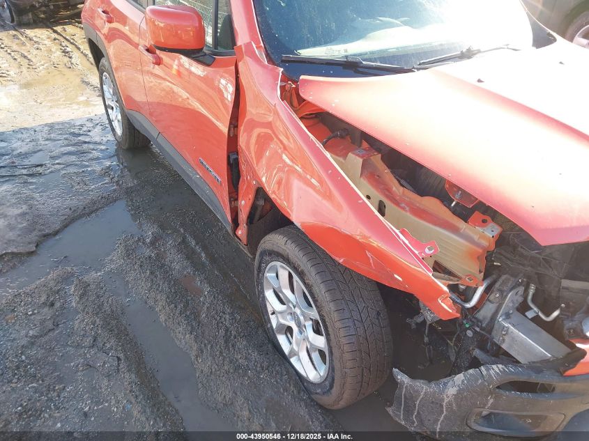 2018 Jeep Renegade Latitude 4X4 VIN: ZACCJBBBXJPG79811 Lot: 43950546