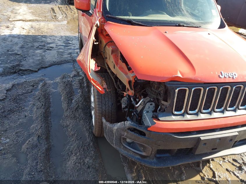2018 Jeep Renegade Latitude 4X4 VIN: ZACCJBBBXJPG79811 Lot: 43950546