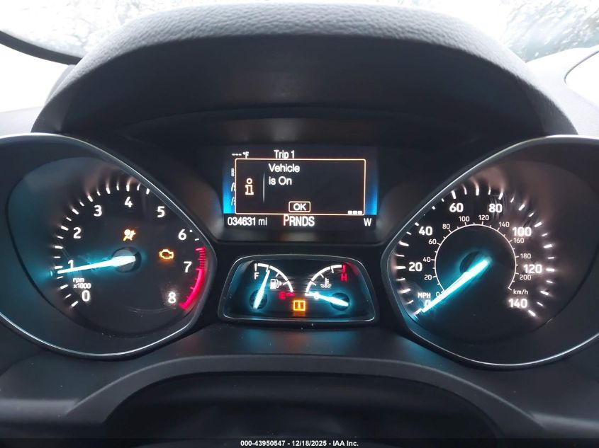 2019 Ford Escape S VIN: 1FMCU0F74KUC47647 Lot: 43950547