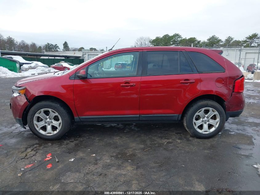 2013 Ford Edge Sel VIN: 2FMDK4JC0DBB73075 Lot: 43950561