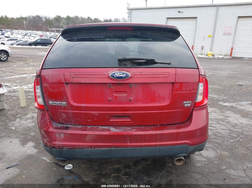 2013 Ford Edge Sel VIN: 2FMDK4JC0DBB73075 Lot: 43950561