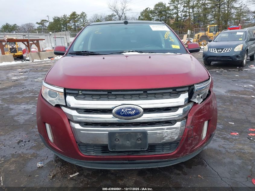 2013 Ford Edge Sel VIN: 2FMDK4JC0DBB73075 Lot: 43950561