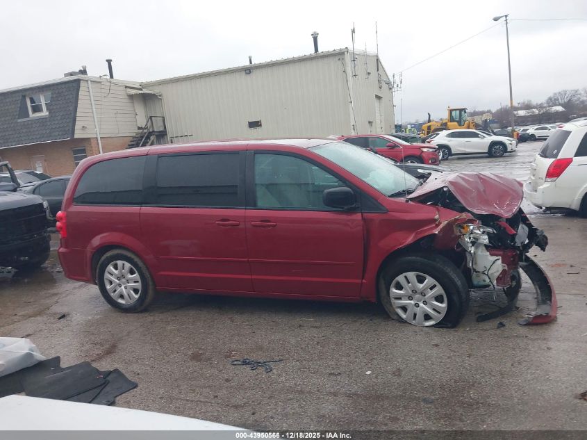 2016 Dodge Grand Caravan Se VIN: 2C4RDGBG4GR146531 Lot: 43950566