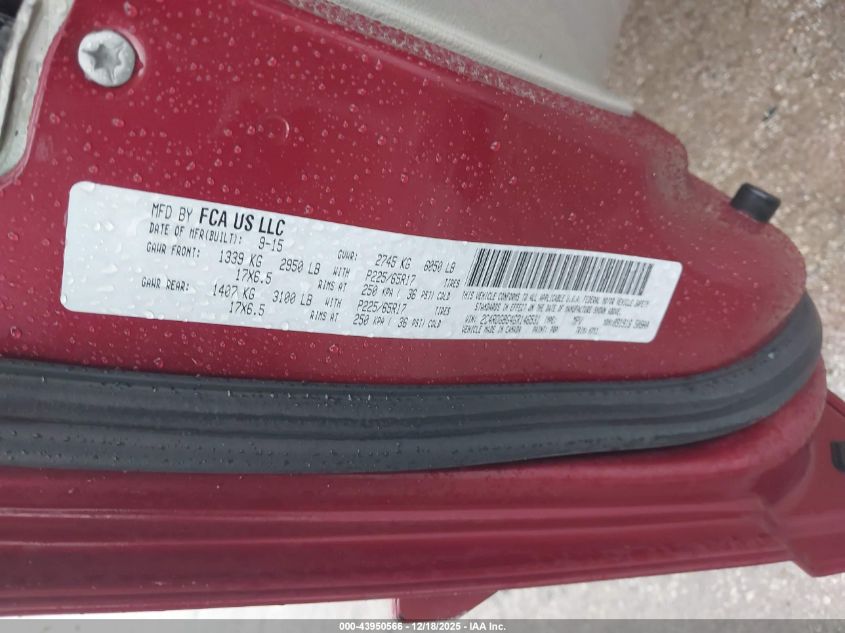 2016 Dodge Grand Caravan Se VIN: 2C4RDGBG4GR146531 Lot: 43950566