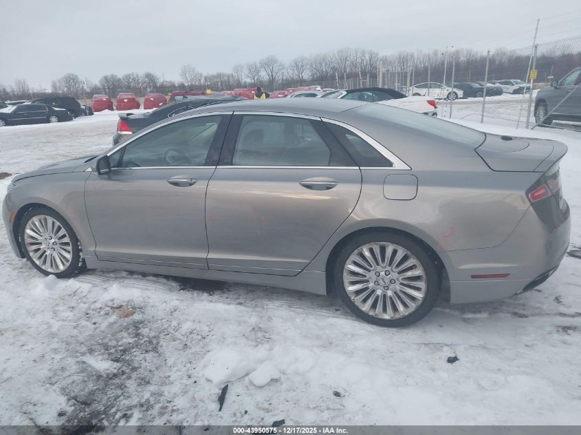 2016 Lincoln Mkz VIN: 3LN6L2G99GR603360 Lot: 43950575