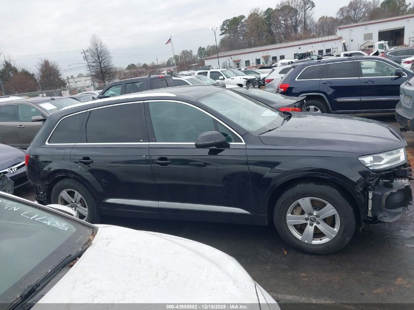 2017 Audi Q7 3.0T Premium VIN: WA1AAAF7XHD020573 Lot: 43950582