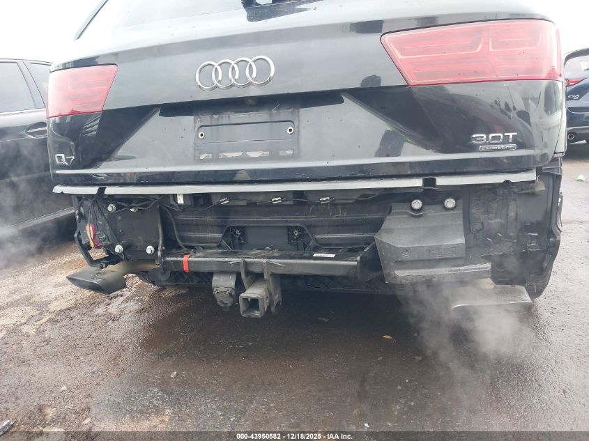 2017 Audi Q7 3.0T Premium VIN: WA1AAAF7XHD020573 Lot: 43950582