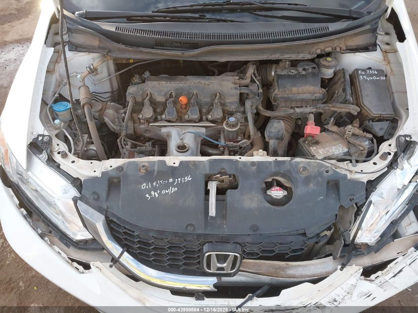 2014 Honda Civic Ex VIN: 19XFB2F80EE065362 Lot: 43950584