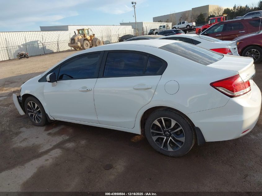 2014 Honda Civic Ex VIN: 19XFB2F80EE065362 Lot: 43950584