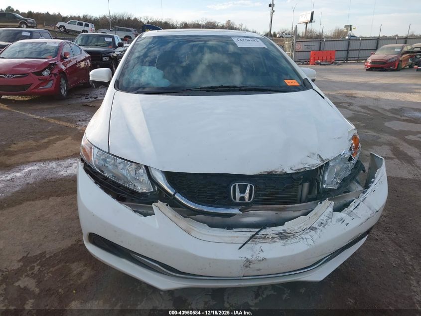 2014 Honda Civic Ex VIN: 19XFB2F80EE065362 Lot: 43950584