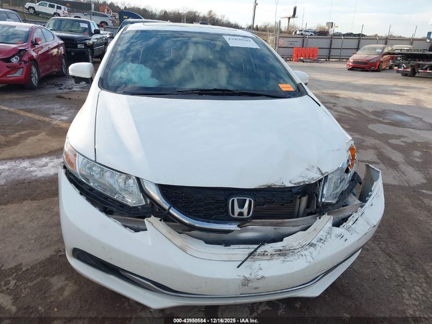 2014 Honda Civic Ex VIN: 19XFB2F80EE065362 Lot: 43950584