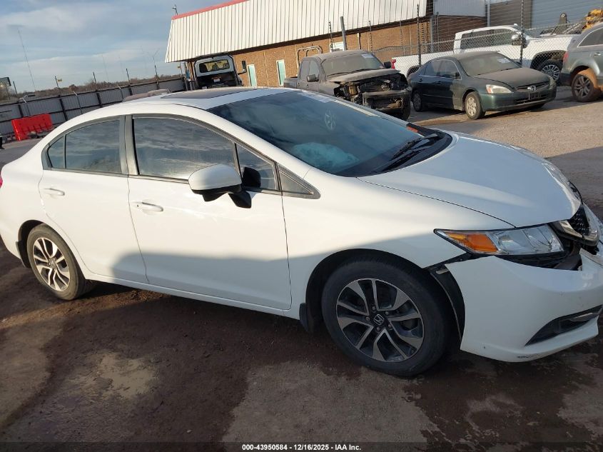 2014 Honda Civic Ex VIN: 19XFB2F80EE065362 Lot: 43950584