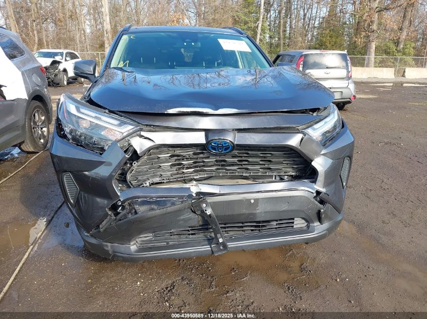 2024 Toyota Rav4 Hybrid Xle VIN: JTMRWRFV2RJ061984 Lot: 43950589