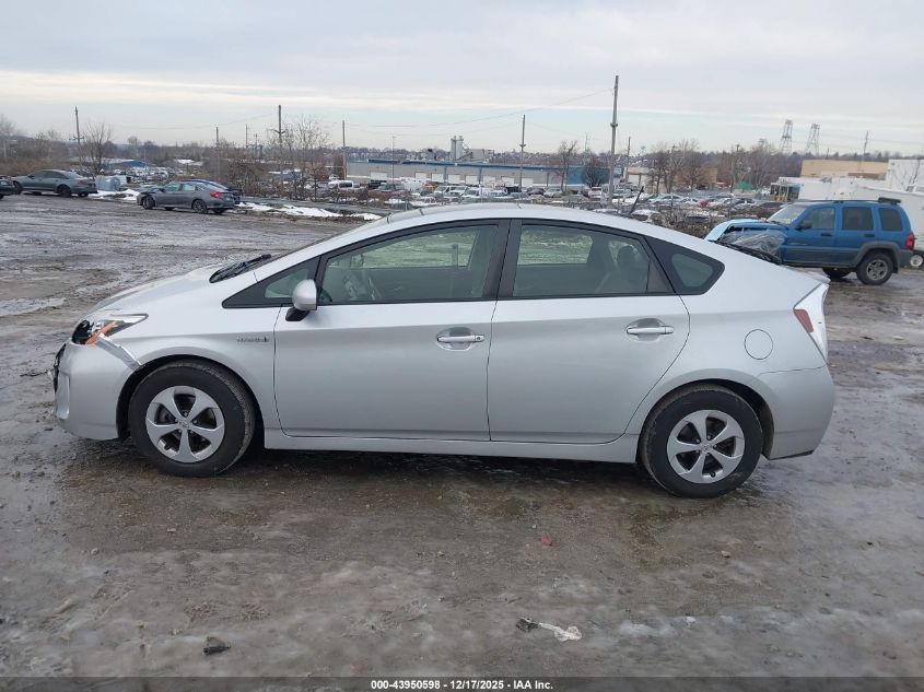 2013 Toyota Prius Three VIN: JTDKN3DU4D5655828 Lot: 43950598