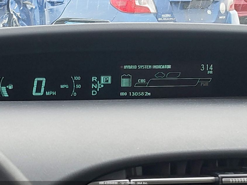 2013 Toyota Prius Three VIN: JTDKN3DU4D5655828 Lot: 43950598