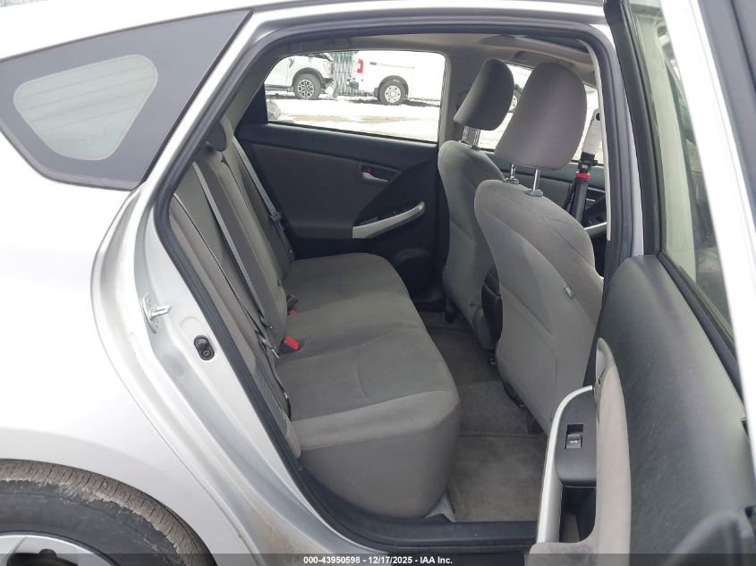 2013 Toyota Prius Three VIN: JTDKN3DU4D5655828 Lot: 43950598