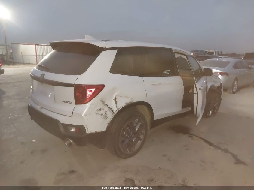 2023 Honda Passport Awd Ex-L VIN: 5FNYF8H54PB033577 Lot: 43950604