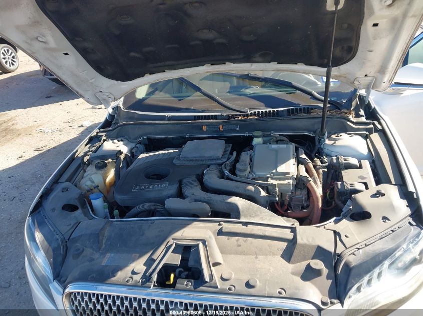 2017 Lincoln Mkz Hybrid Premiere VIN: 3LN6L5KU8HR627910 Lot: 43950605