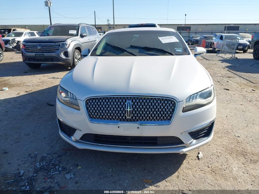 2017 Lincoln Mkz Hybrid Premiere VIN: 3LN6L5KU8HR627910 Lot: 43950605
