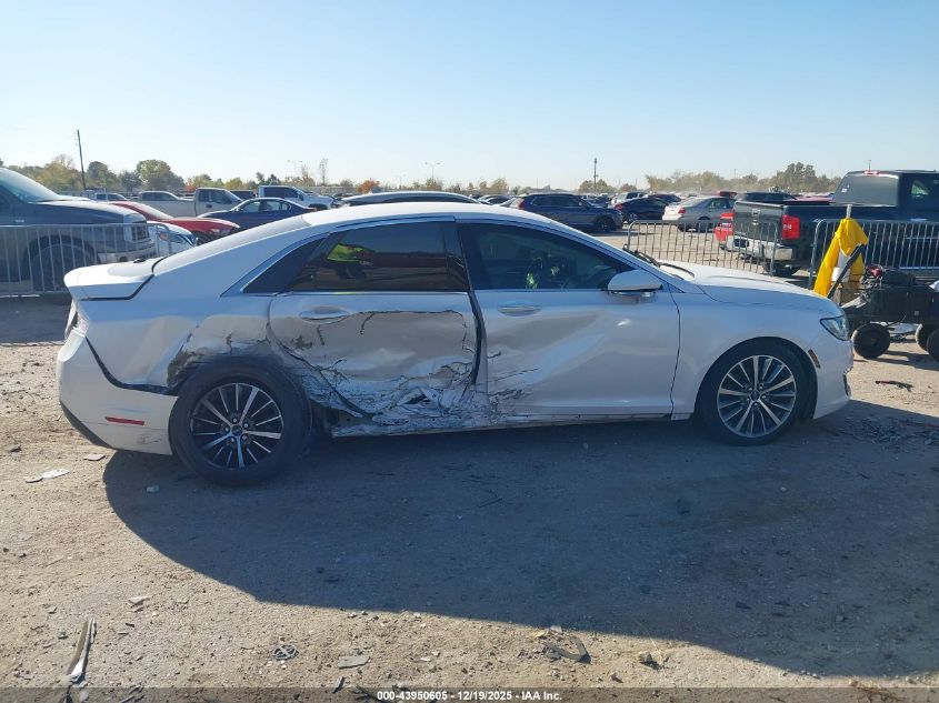 2017 Lincoln Mkz Hybrid Premiere VIN: 3LN6L5KU8HR627910 Lot: 43950605