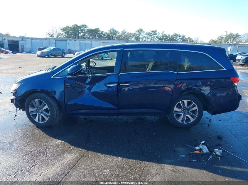 2015 Honda Odyssey Touring/Touring Elite VIN: 5FNRL5H98FB046149 Lot: 43950606