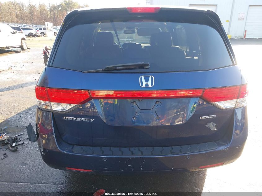 2015 Honda Odyssey Touring/Touring Elite VIN: 5FNRL5H98FB046149 Lot: 43950606