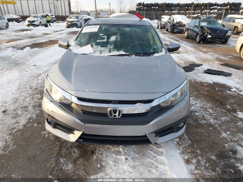 2017 Honda Civic Ex-T VIN: 2HGFC1F36HH657631 Lot: 43950609