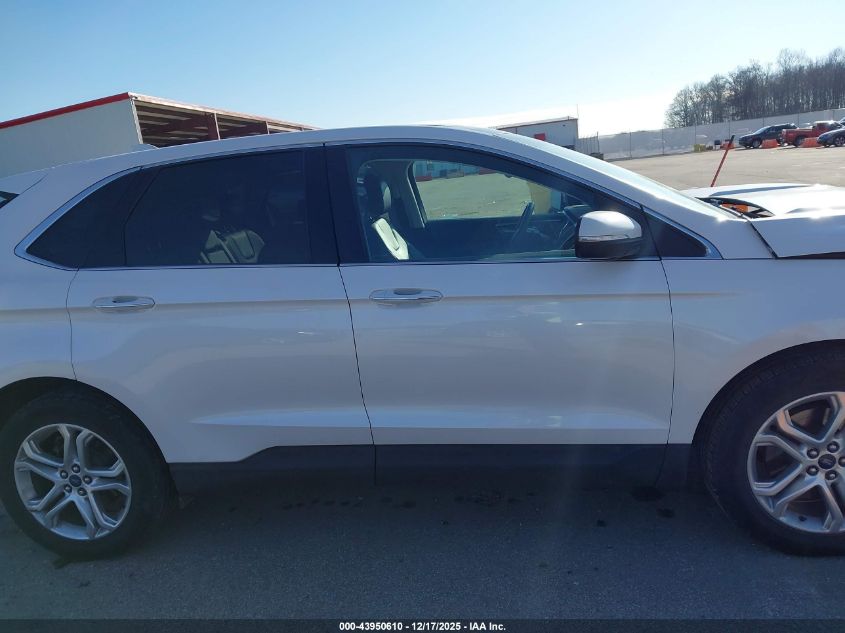2017 Ford Edge Titanium VIN: 2FMPK4K82HBC15274 Lot: 43950610