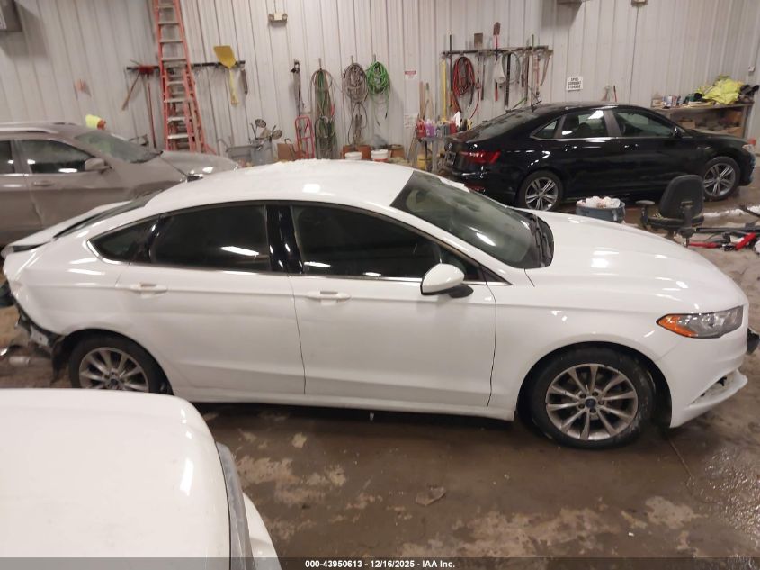 2017 Ford Fusion Se VIN: 3FA6P0H71HR200281 Lot: 43950613