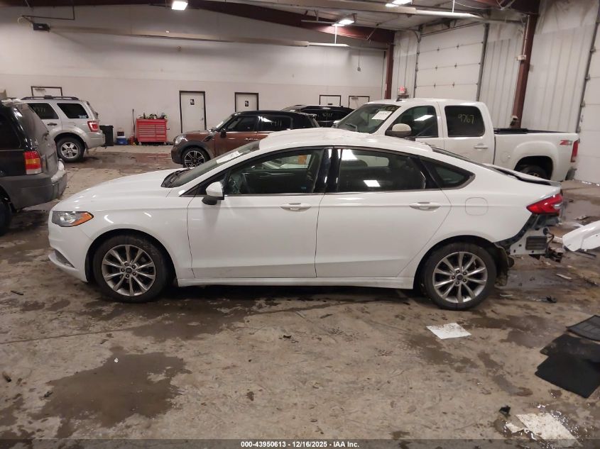 2017 Ford Fusion Se VIN: 3FA6P0H71HR200281 Lot: 43950613