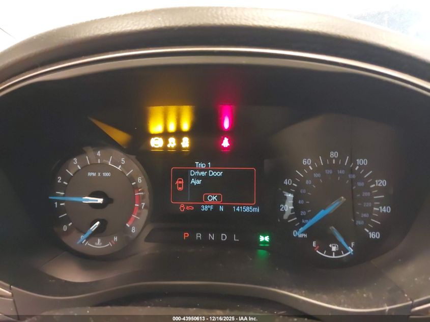 2017 Ford Fusion Se VIN: 3FA6P0H71HR200281 Lot: 43950613