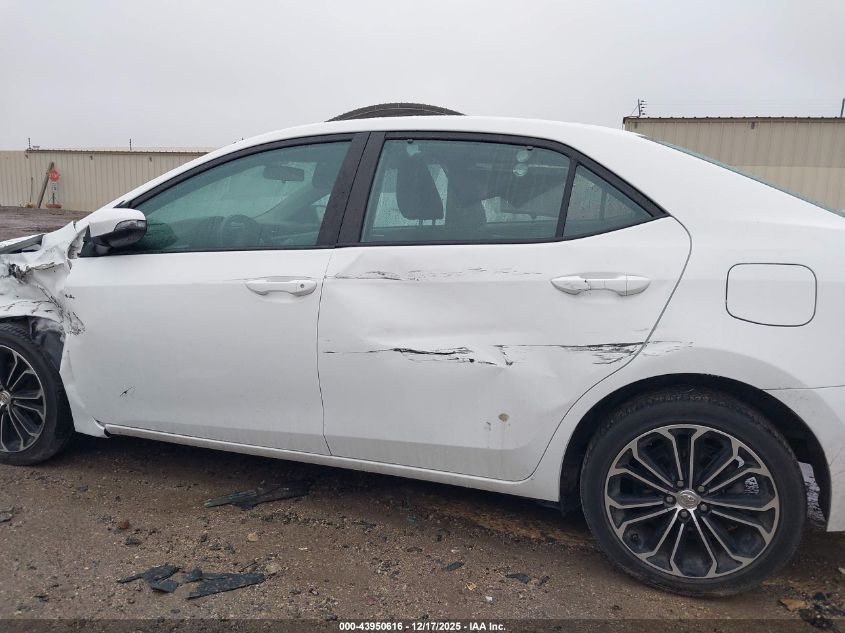 2015 Toyota Corolla S Plus VIN: 5YFBURHE0FP198398 Lot: 43950616