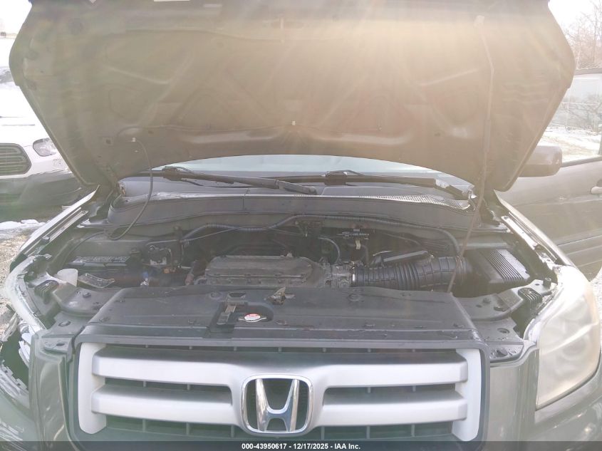 2007 Honda Pilot Ex-L VIN: 2HKYF18747H523740 Lot: 43950617