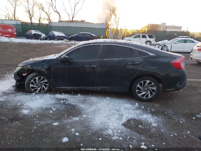 2016 Honda Civic Ex VIN: 2HGFC2F70GH517680 Lot: 43950619