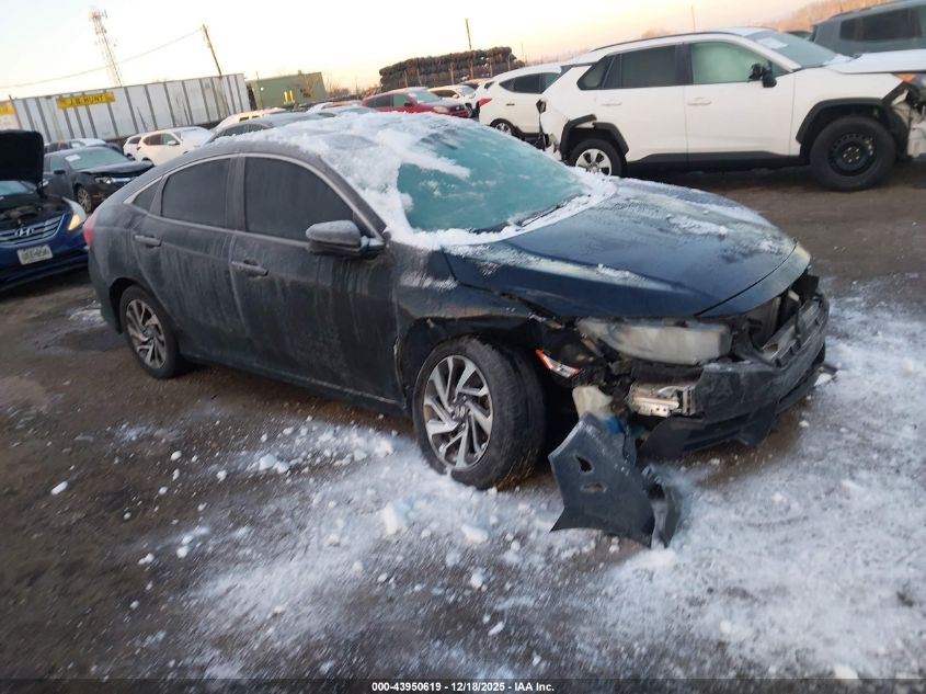 2016 Honda Civic Ex VIN: 2HGFC2F70GH517680 Lot: 43950619