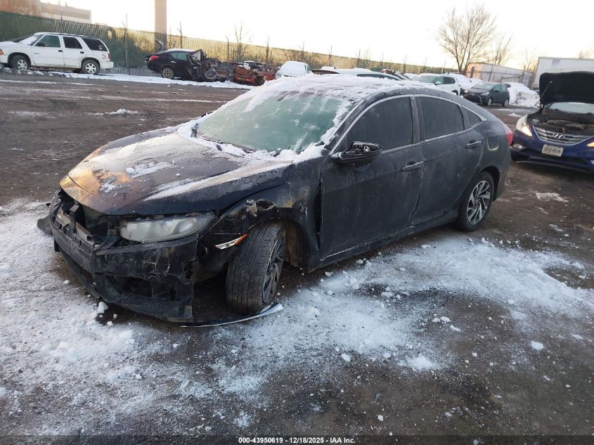 2016 Honda Civic Ex VIN: 2HGFC2F70GH517680 Lot: 43950619