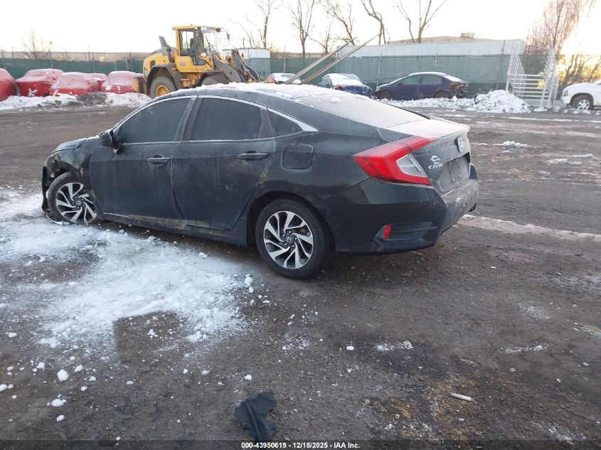 2016 Honda Civic Ex VIN: 2HGFC2F70GH517680 Lot: 43950619