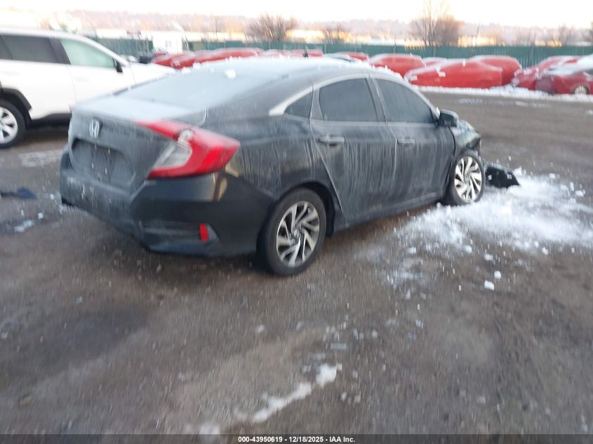 2016 Honda Civic Ex VIN: 2HGFC2F70GH517680 Lot: 43950619