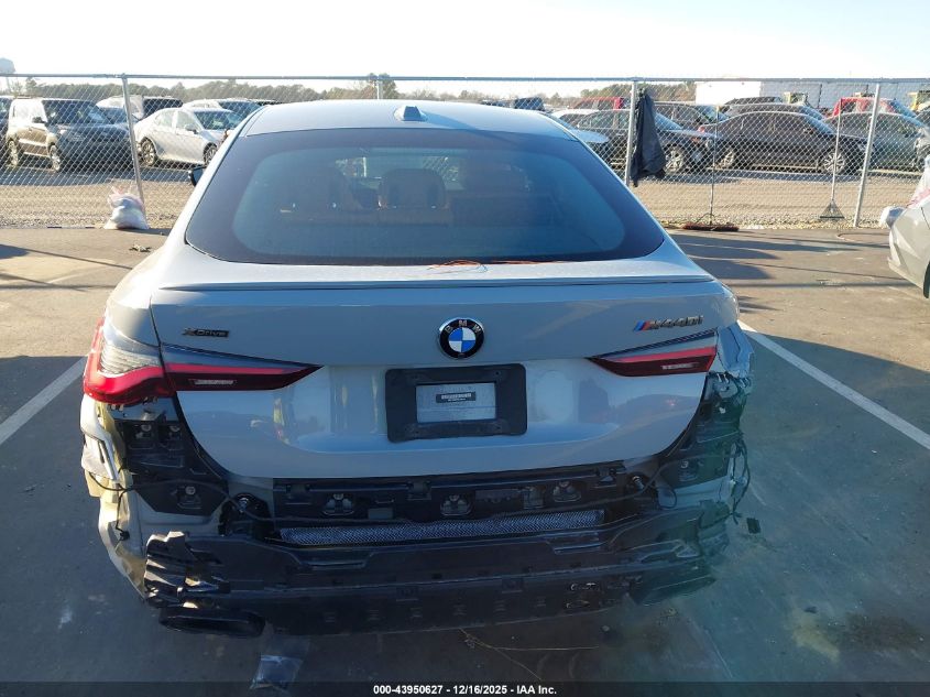 2022 BMW M440I Gran Coupe xDrive VIN: WBA13AW07NFN20223 Lot: 43950627