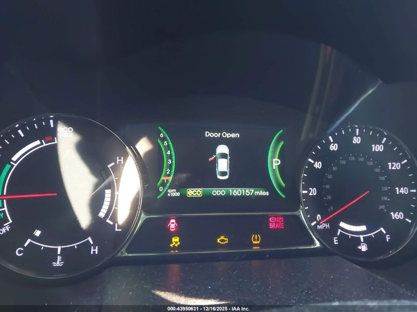 2011 Kia Optima Hybrid Ex VIN: KNAGM4AD6B5002334 Lot: 43950631