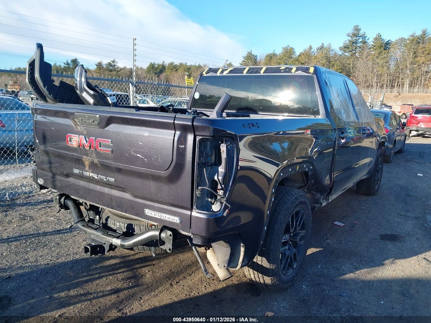 2022 GMC Sierra 1500 4Wd Short Box Elevation