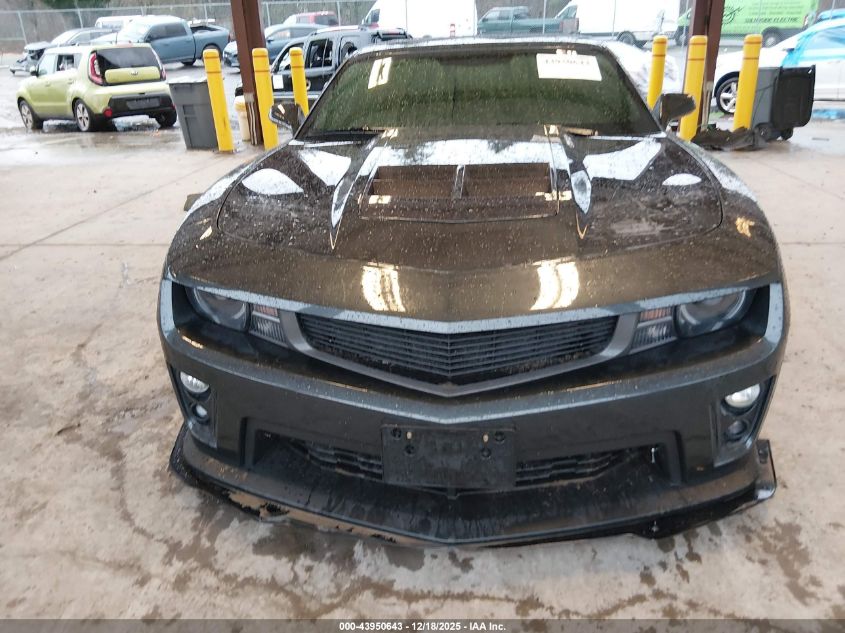 2012 Chevrolet Camaro Zl1 VIN: 2G1FS1EP7C9800989 Lot: 43950643