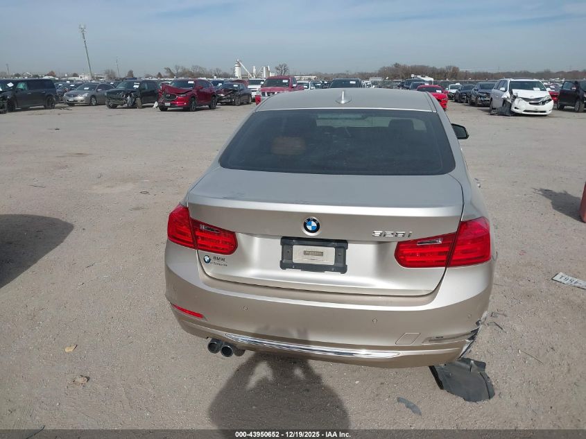 2014 BMW 328I VIN: WBA3A5C54EF605770 Lot: 43950652