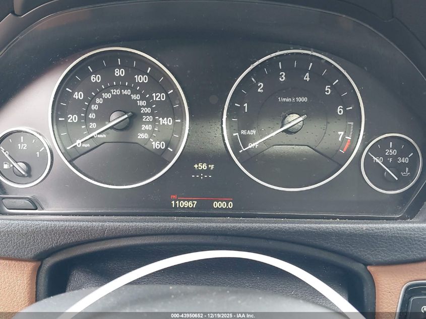 2014 BMW 328I VIN: WBA3A5C54EF605770 Lot: 43950652