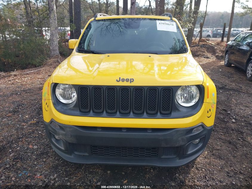 2018 Jeep Renegade Latitude Fwd VIN: ZACCJABB0JPJ30917 Lot: 43950658