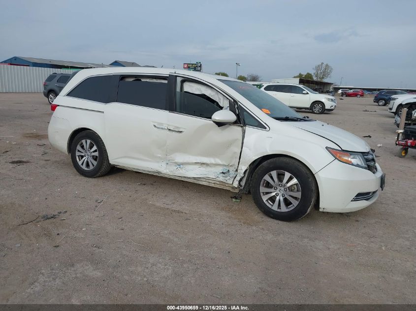 2016 Honda Odyssey Ex-L VIN: 5FNRL5H64GB075185 Lot: 43950659